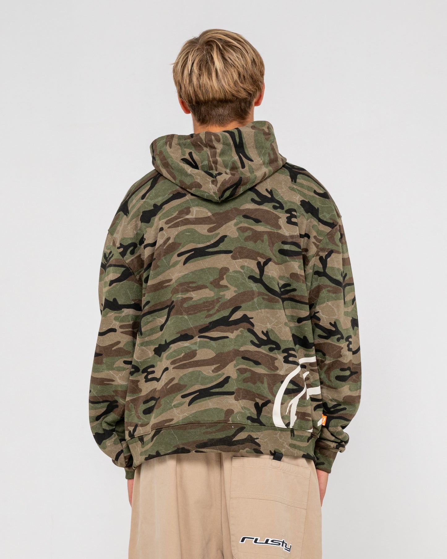 Campera Canguro Rambo Zip Thru Hooded Fleece Camo