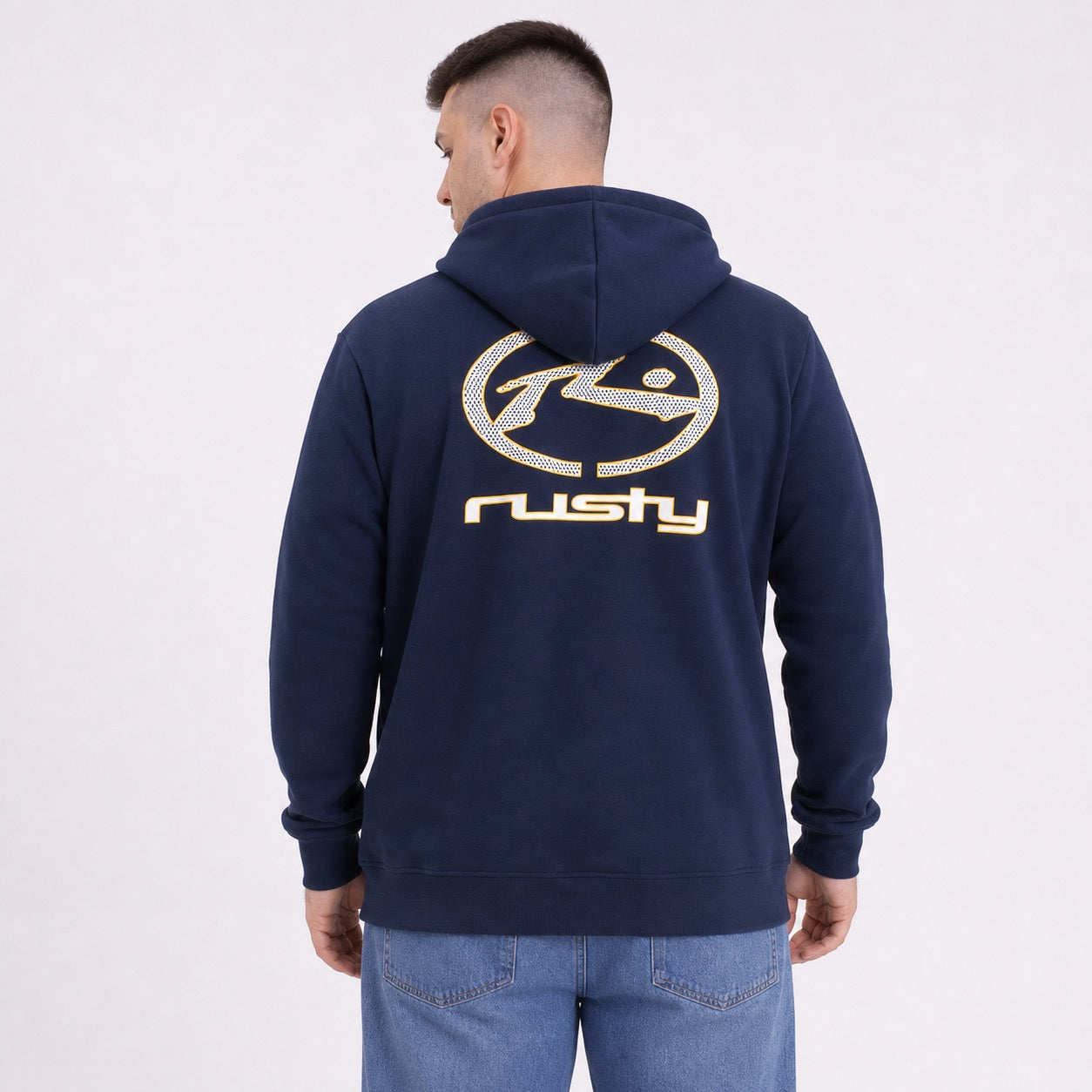 Campera Canguro Turbo Serie 2 Superbig Navy Blue