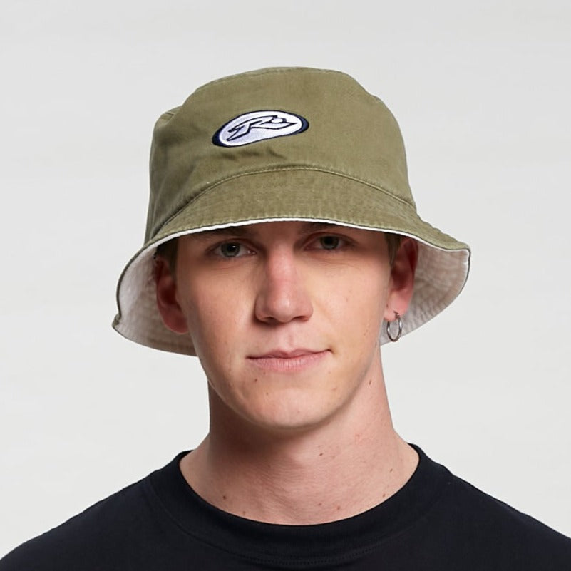 Piluso Side Stripe Reversible Bucket Savanna