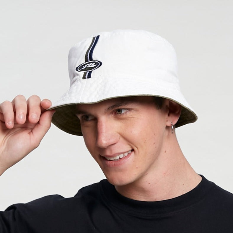 Piluso Side Stripe Reversible Bucket Savanna