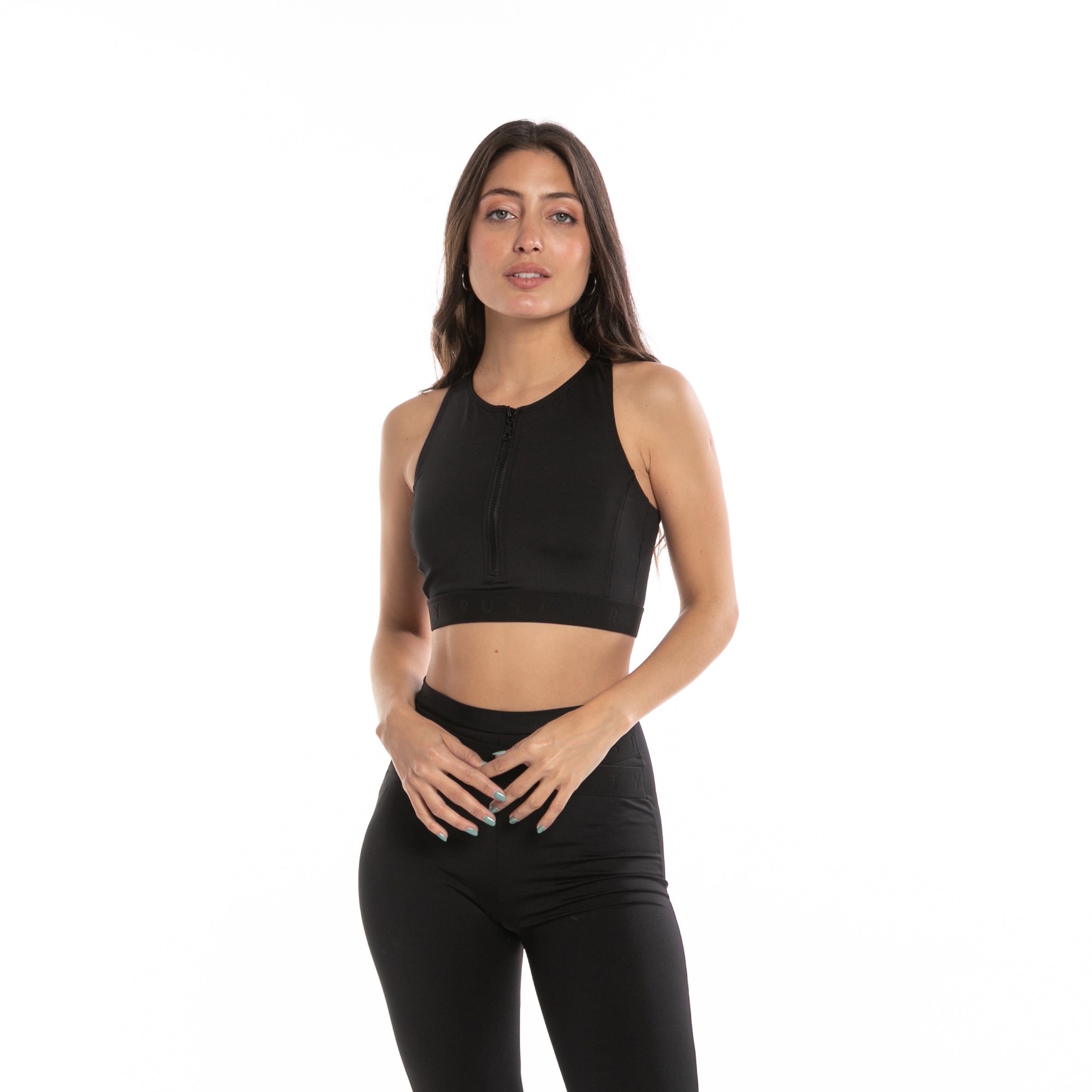 Top Deportivo Strokes Zipper Top LD