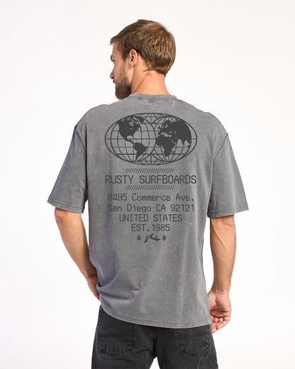 Remera Ticket Rx Process Grey
