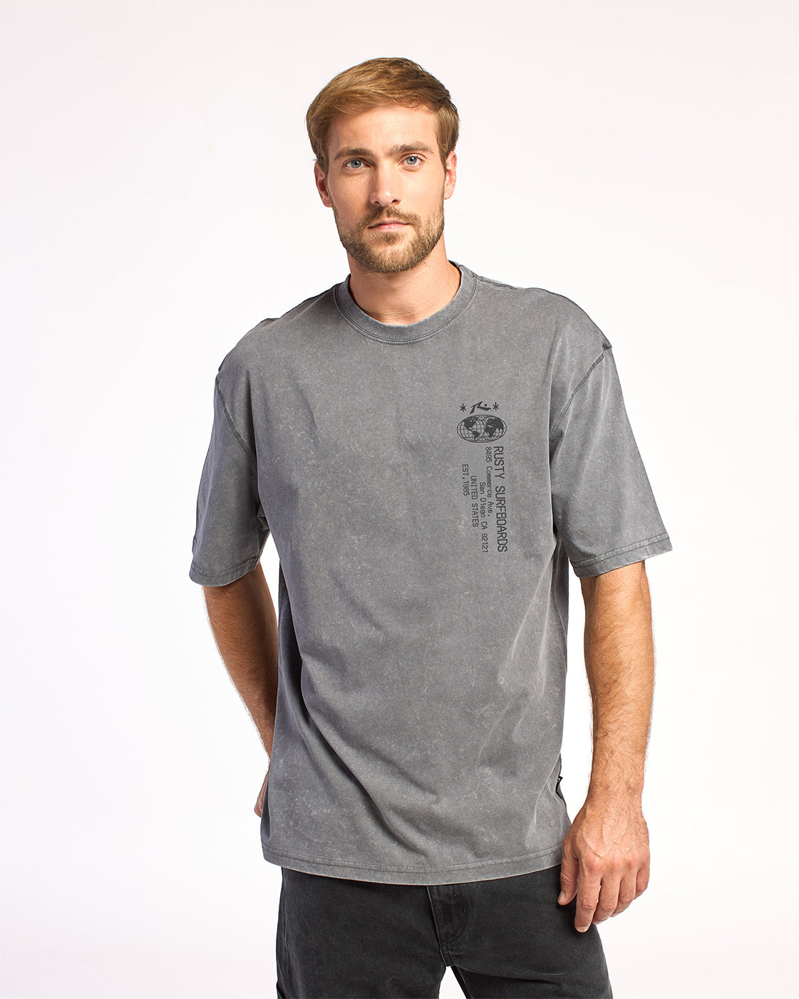 Remera Ticket Rx Process Grey