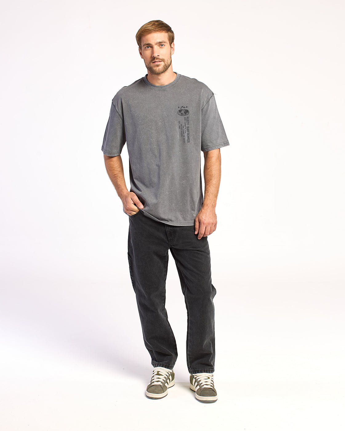 Remera Ticket Rx Process Grey