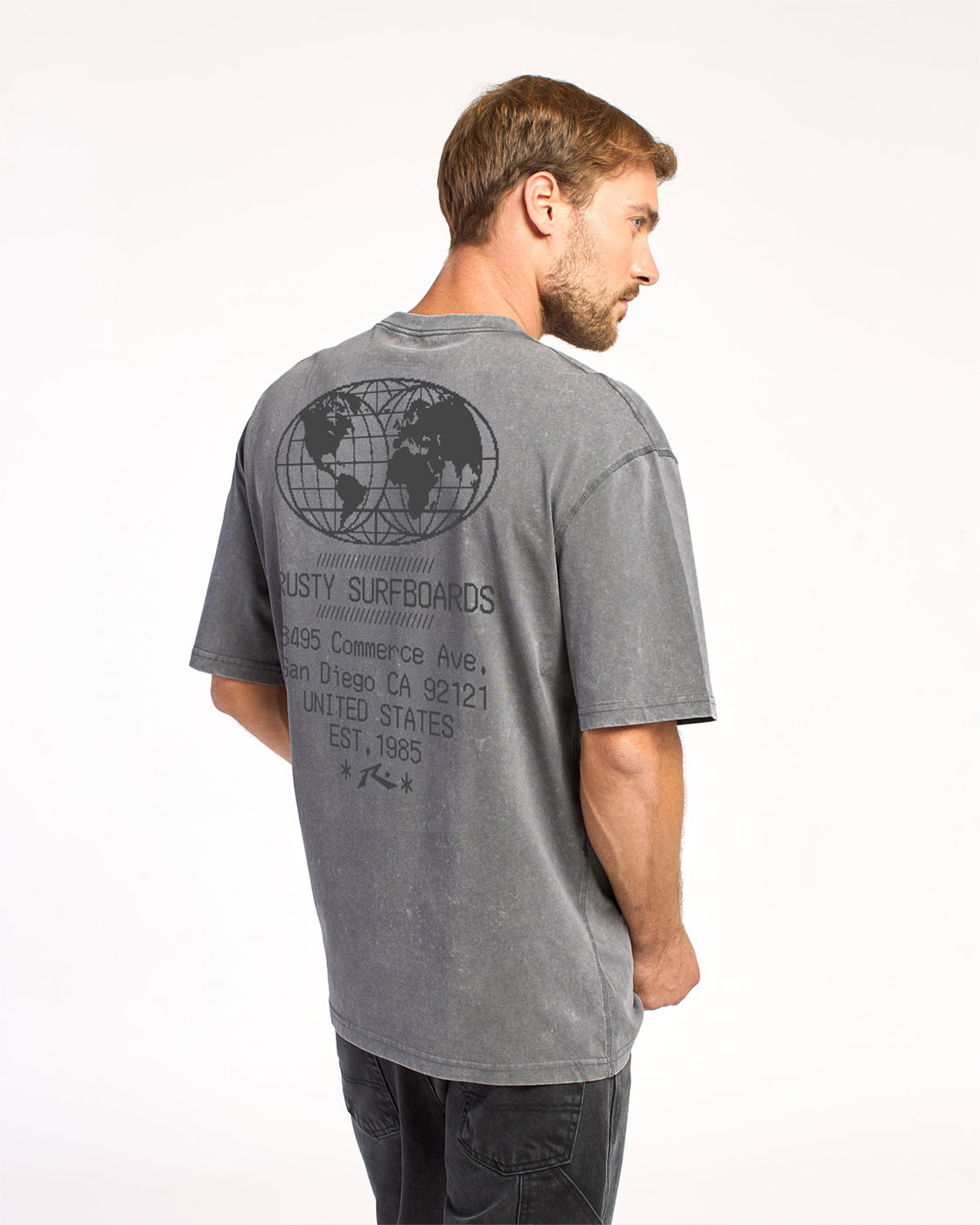 Remera Ticket Rx Process Grey