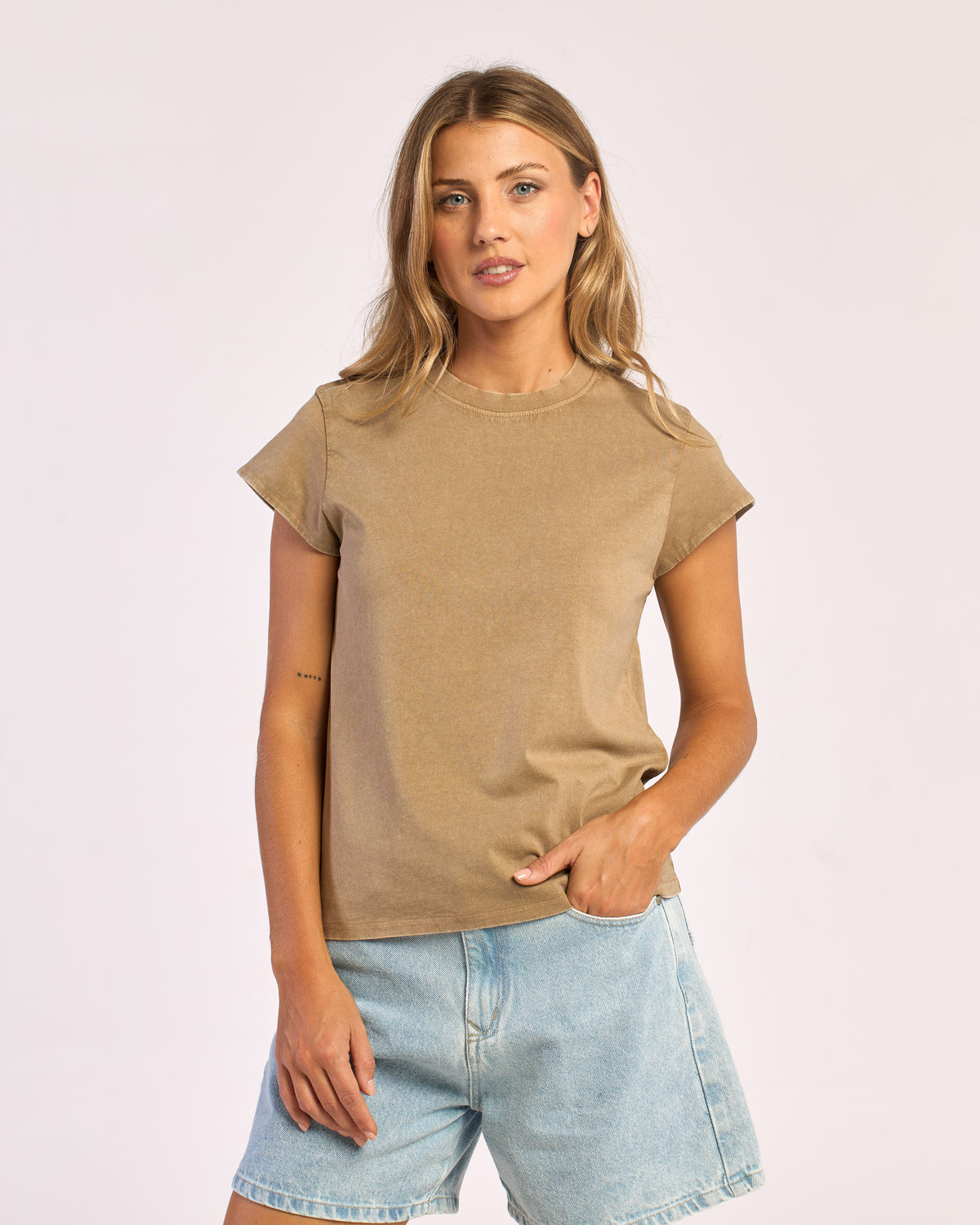 Remera Sugar Process Taupe