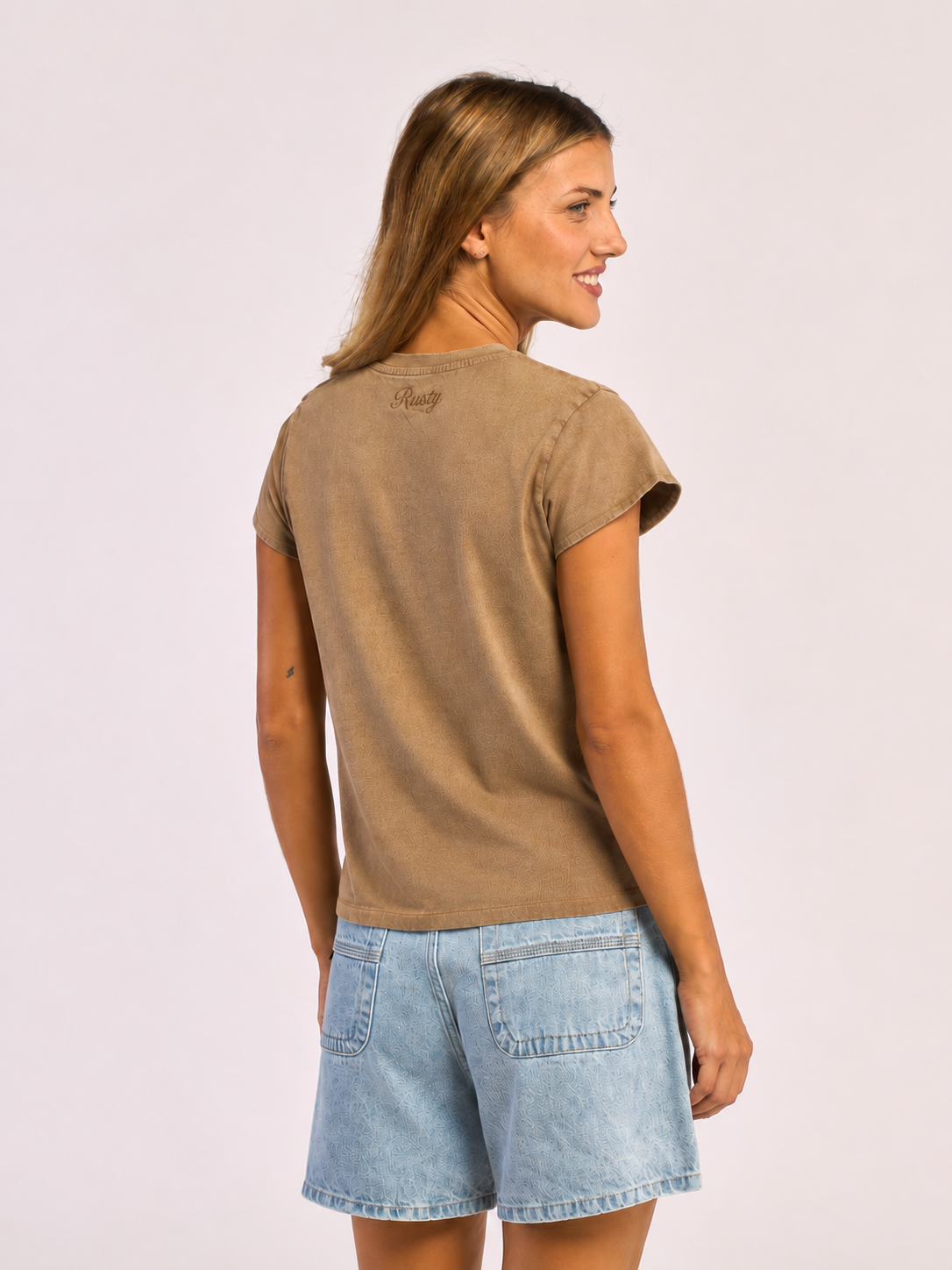 Remera Sugar Process Taupe