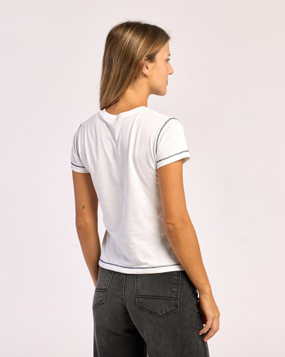 Remera Horny Devil Baby White