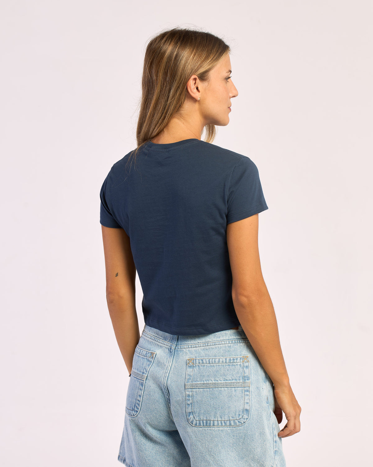 Remera Essentials Relaxed Mini 2.0 Navy