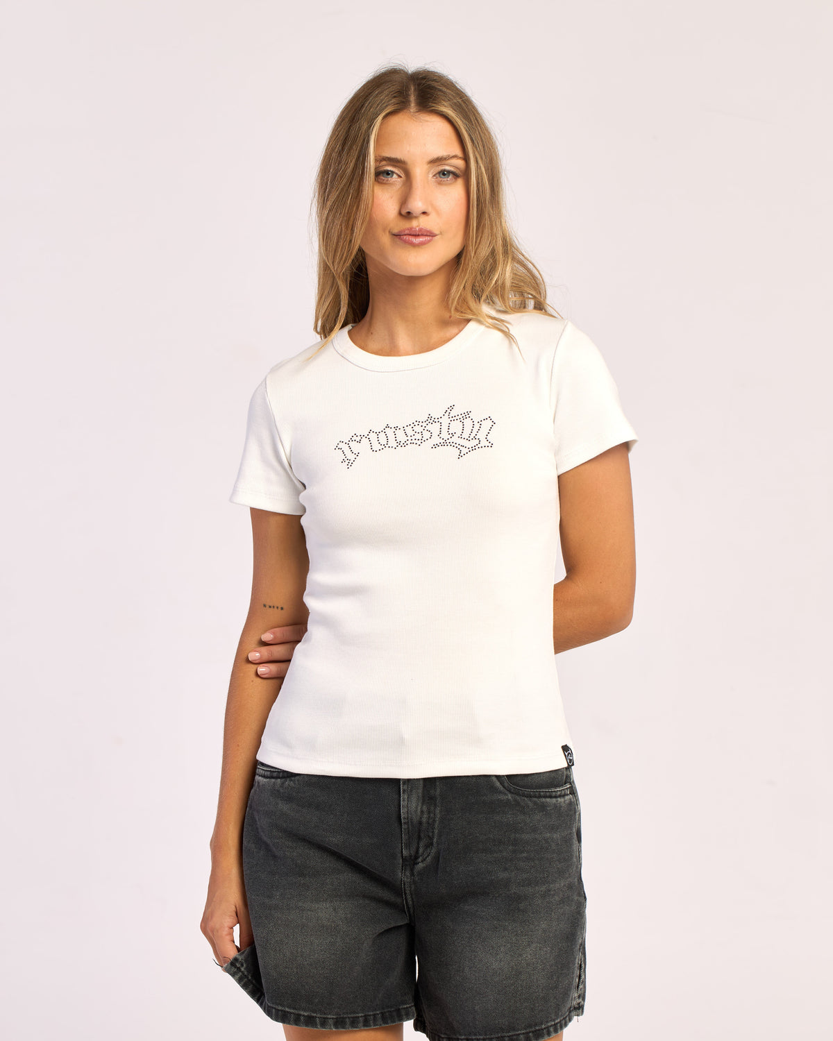 Remera Raise The Ford Baby Ecru