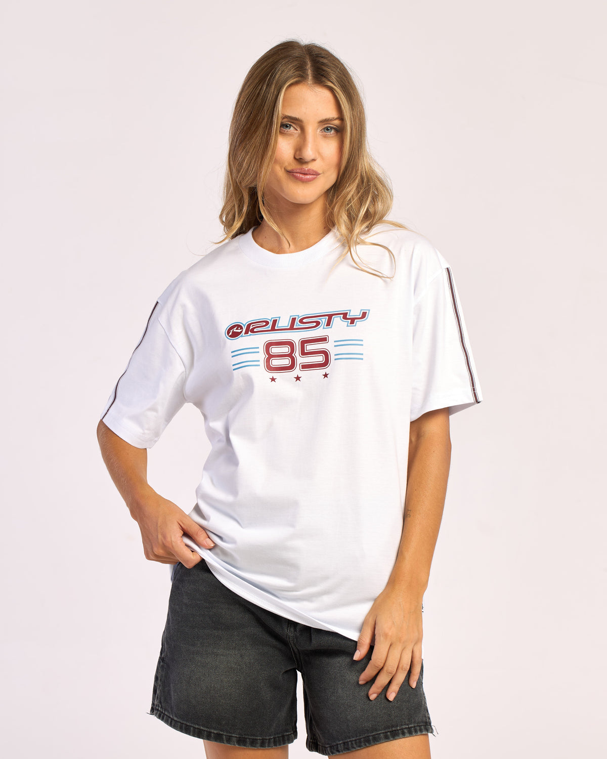 Remera Wavers Tide Oversize White