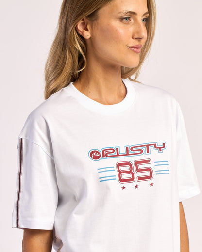Remera Wavers Tide Oversize White