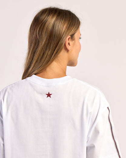 Remera Wavers Tide Oversize White
