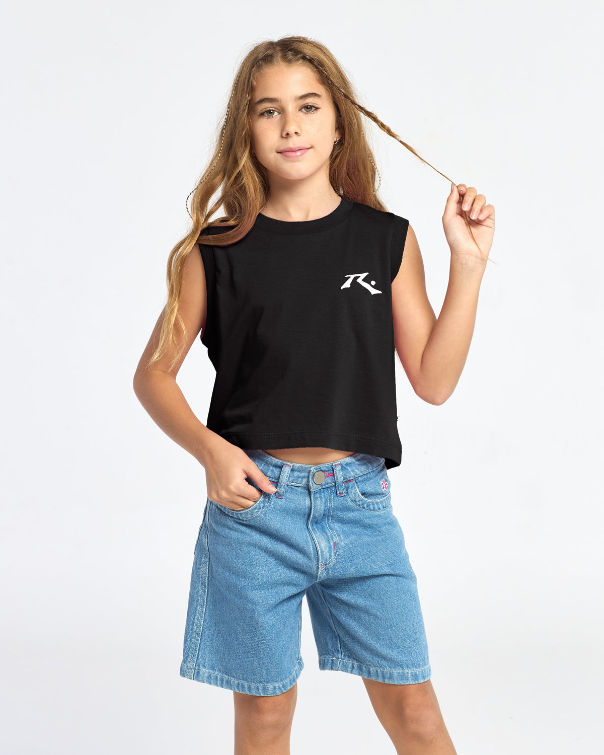 Musculosa Competition Girls Black