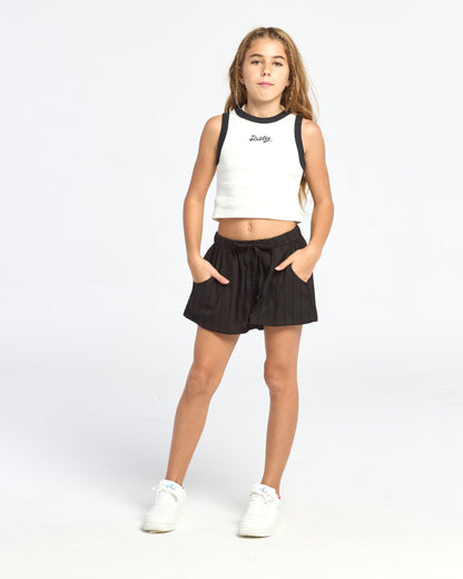 Musculosa Brand Racer 2.0 Tank Girls Ecru