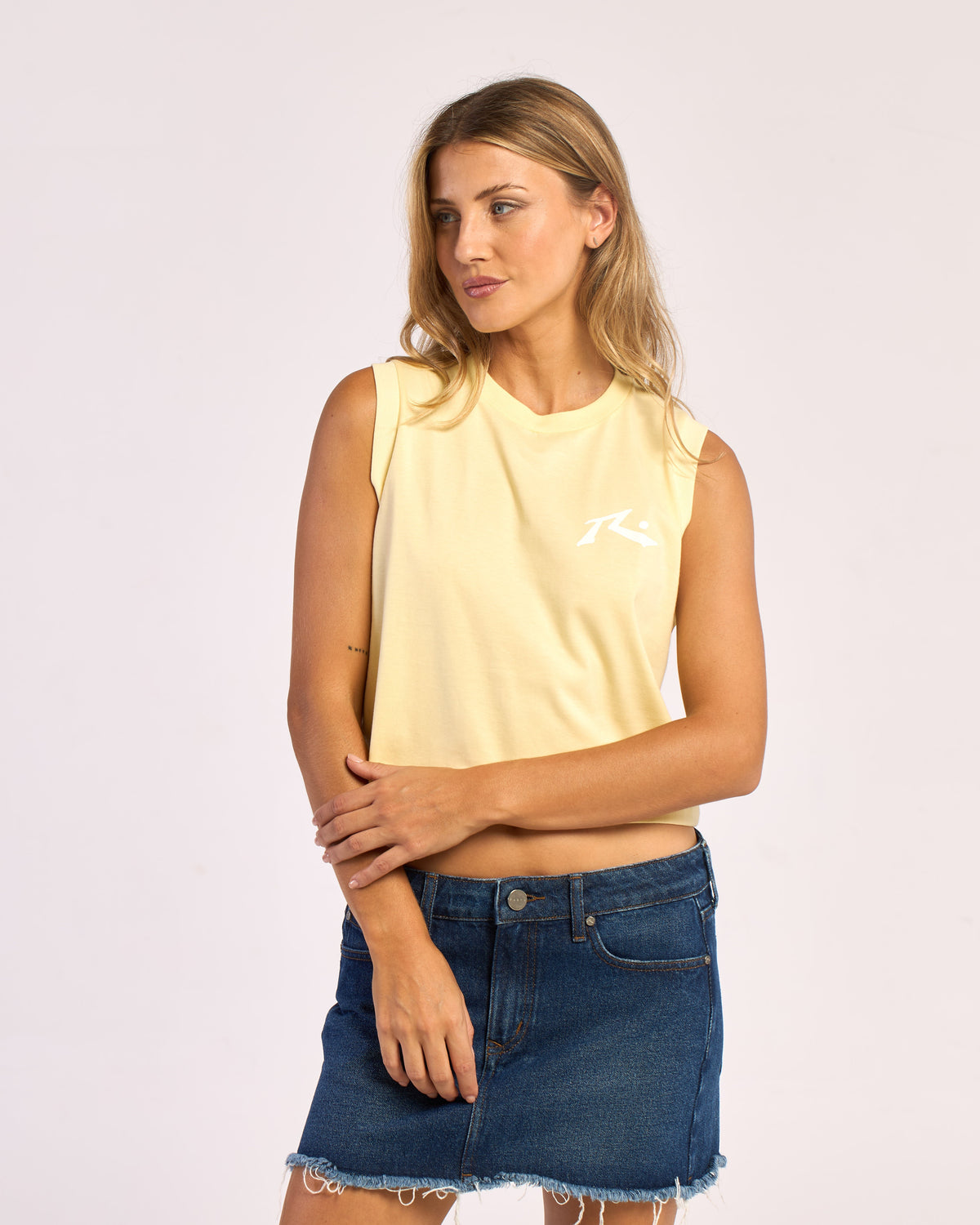 Musculosa Competition Pale Banana