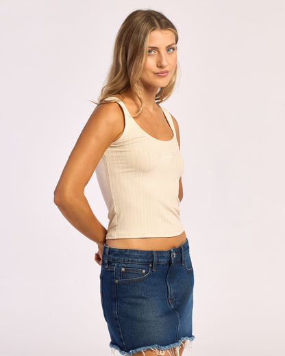 Musculosa Cassian Tank 2.0 Ecru