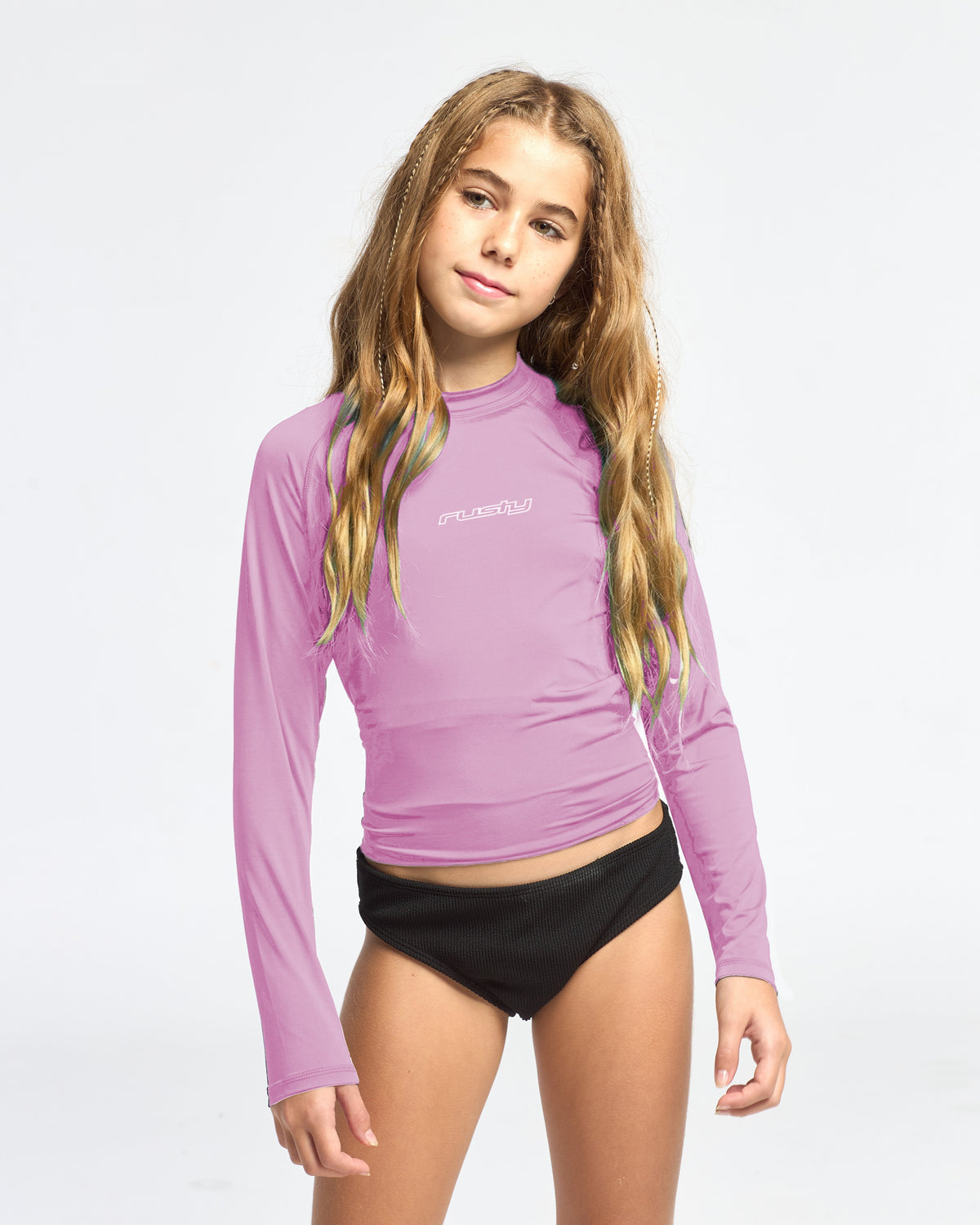 Rashie Sunscreen Girls Dusty Pink