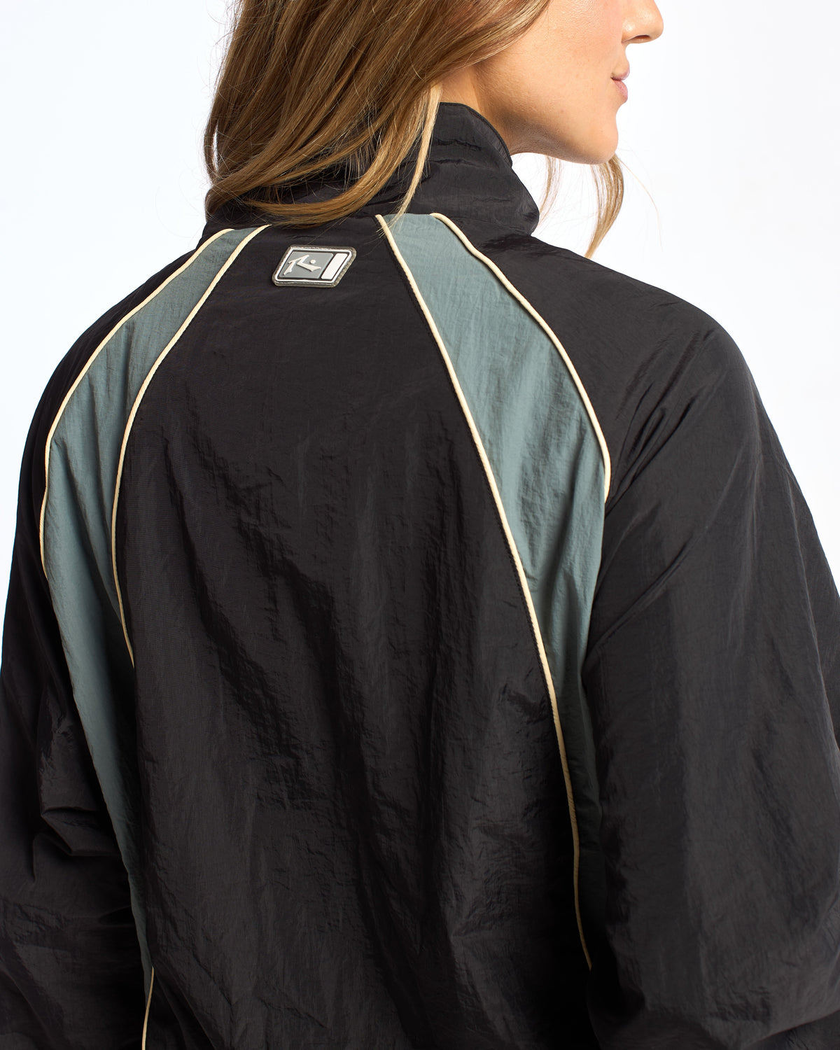 Campera liviana Olympia Zip Through Jacket Black