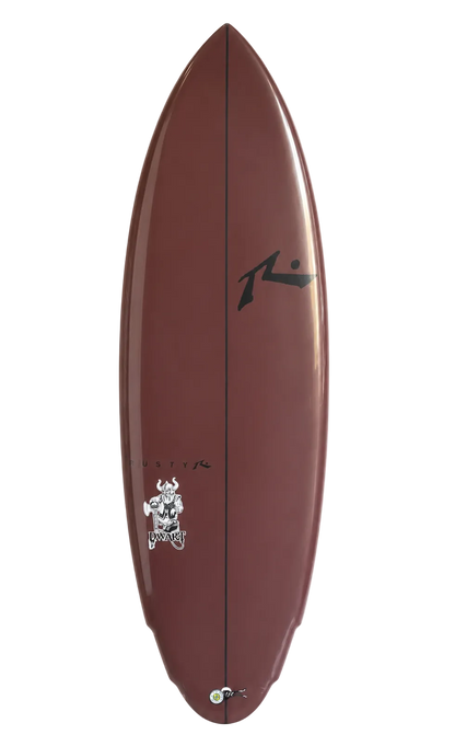 Surfboard Rusty DWART 5.11 Marron