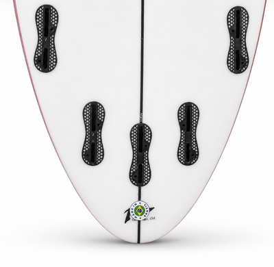 Surfboard Rusty SMOOTHIE 6.2 Marron