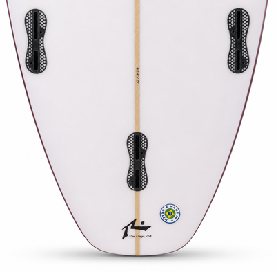 Surfboard Rusty MINI TANKER 8.2 Marron