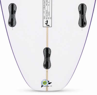 Surfboard Rusty MINI-TANKER 8.2 Violeta