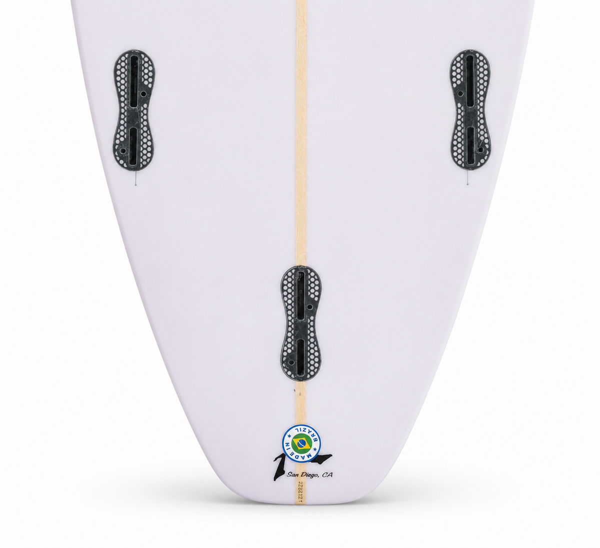 Surfboard Rusty MINI-TANKER 8.4 Blanca