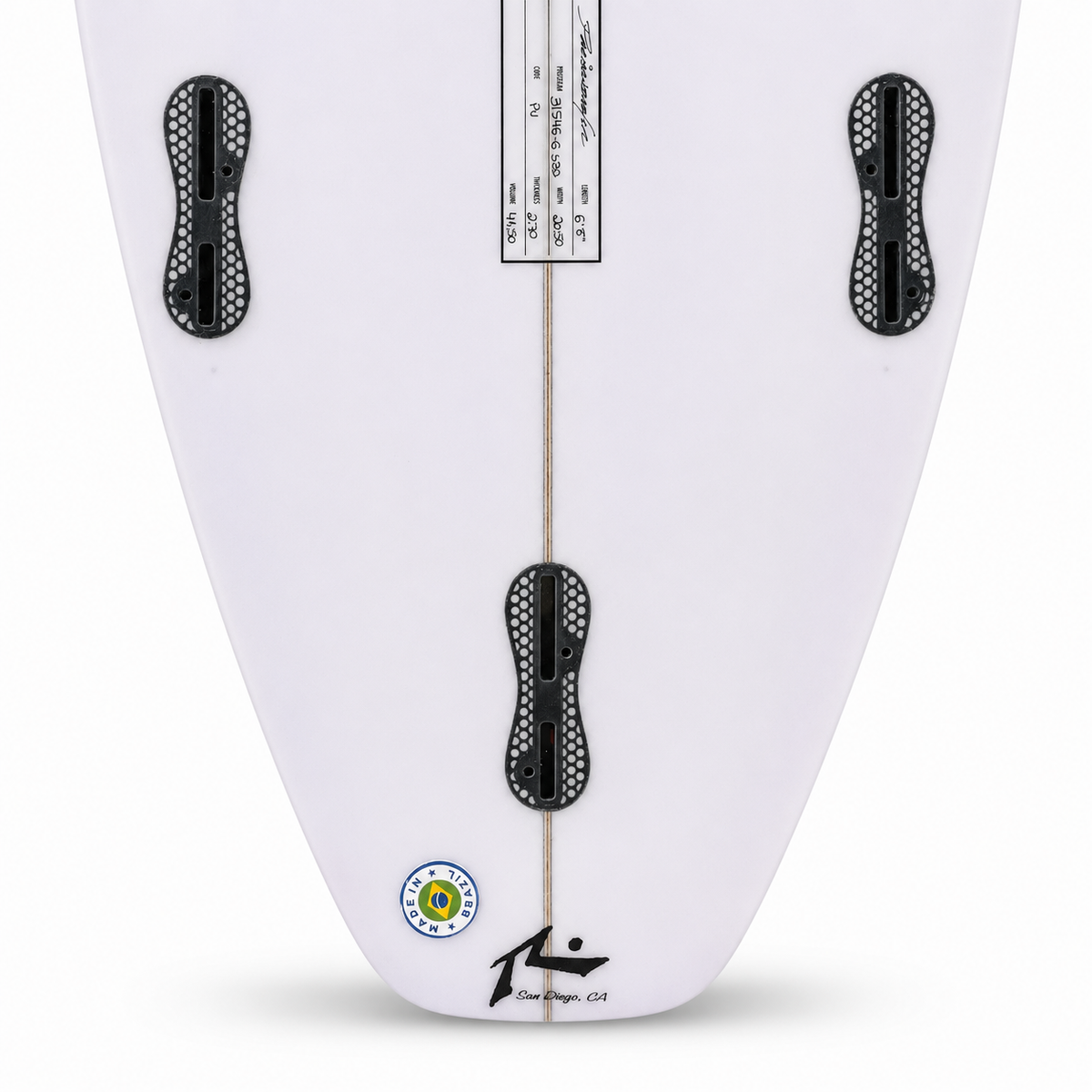 Surfboard Rusty EGG NOT 6.8 Blanca Round