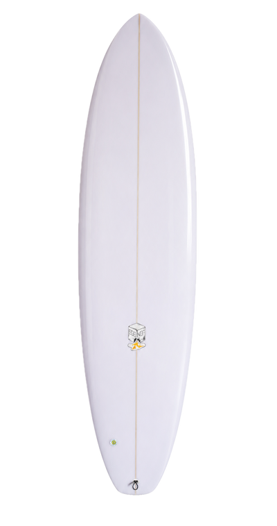 Surfboard Rusty EGG NOT 6.8 Blanca Squash