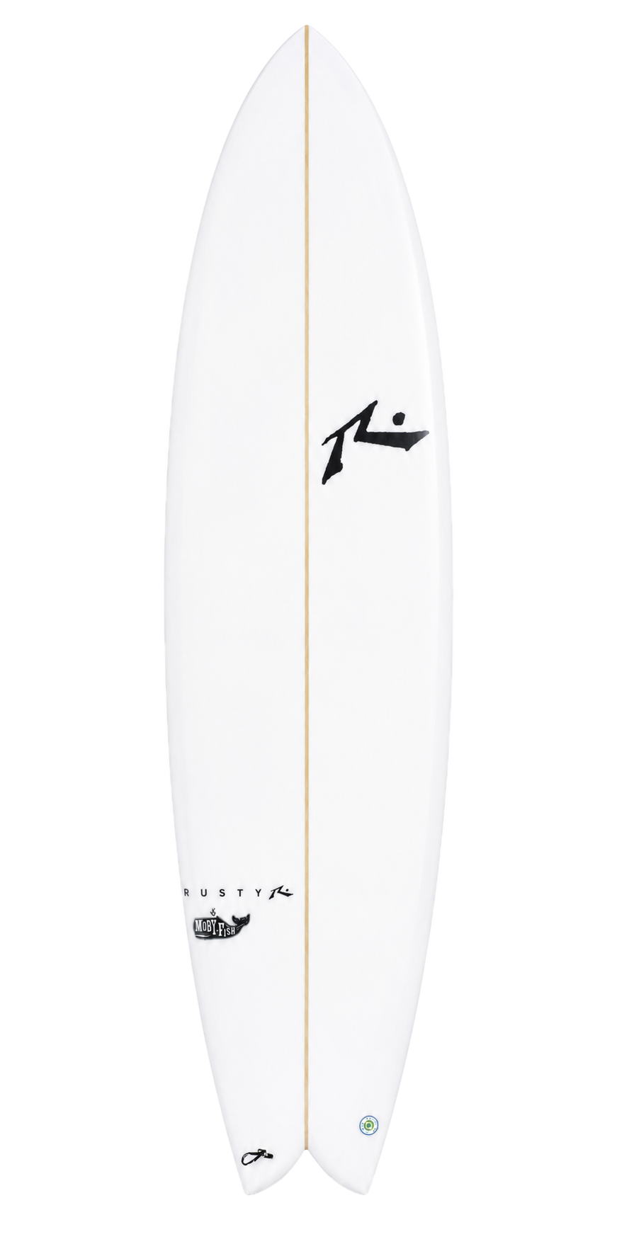 Surfboard Rusty MOBY FISH 7.4 Blanca