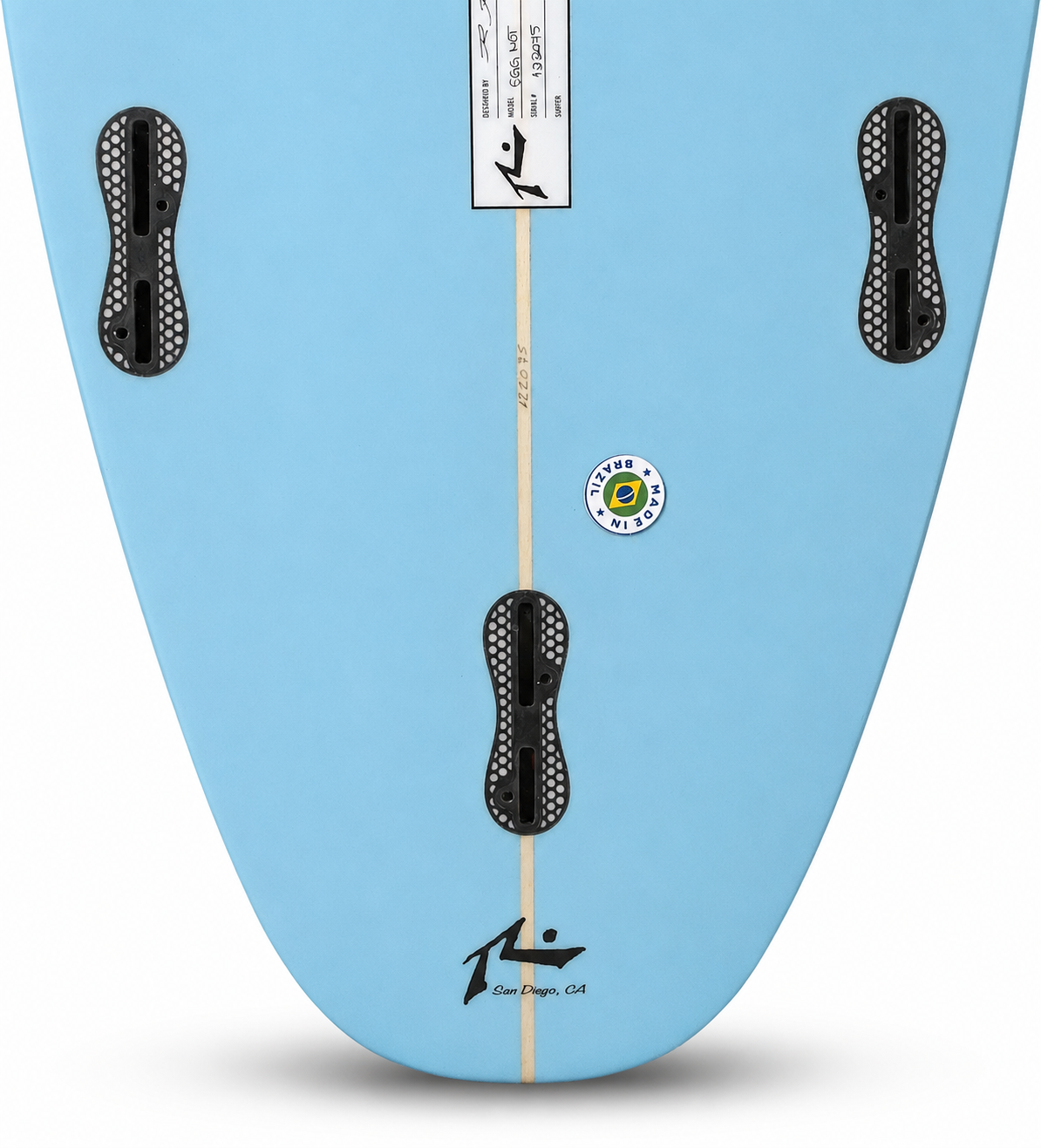 Surfboard Rusty EGG NOT 7.2 Celeste