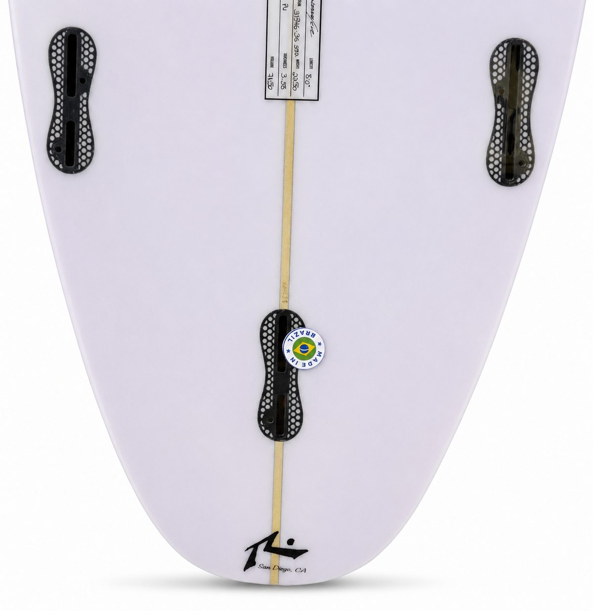 Surfboard Rusty EGG NOT 8.0 Blanca Squash
