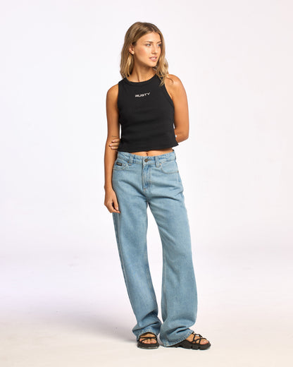Jean Suzy Light Straight True Blue