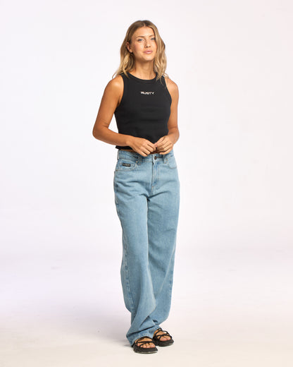 Jean Suzy Light Straight True Blue