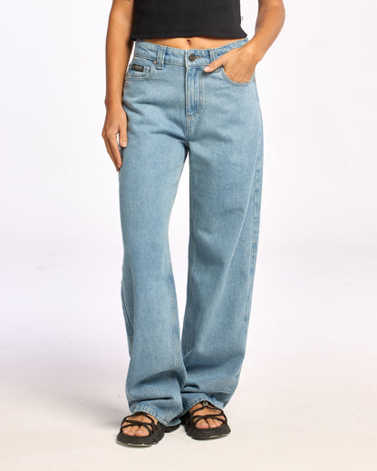 Jean Suzy Light Straight True Blue
