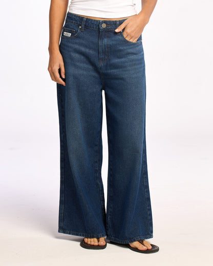 Jean New Wendy High Rise Deep Sea Blue