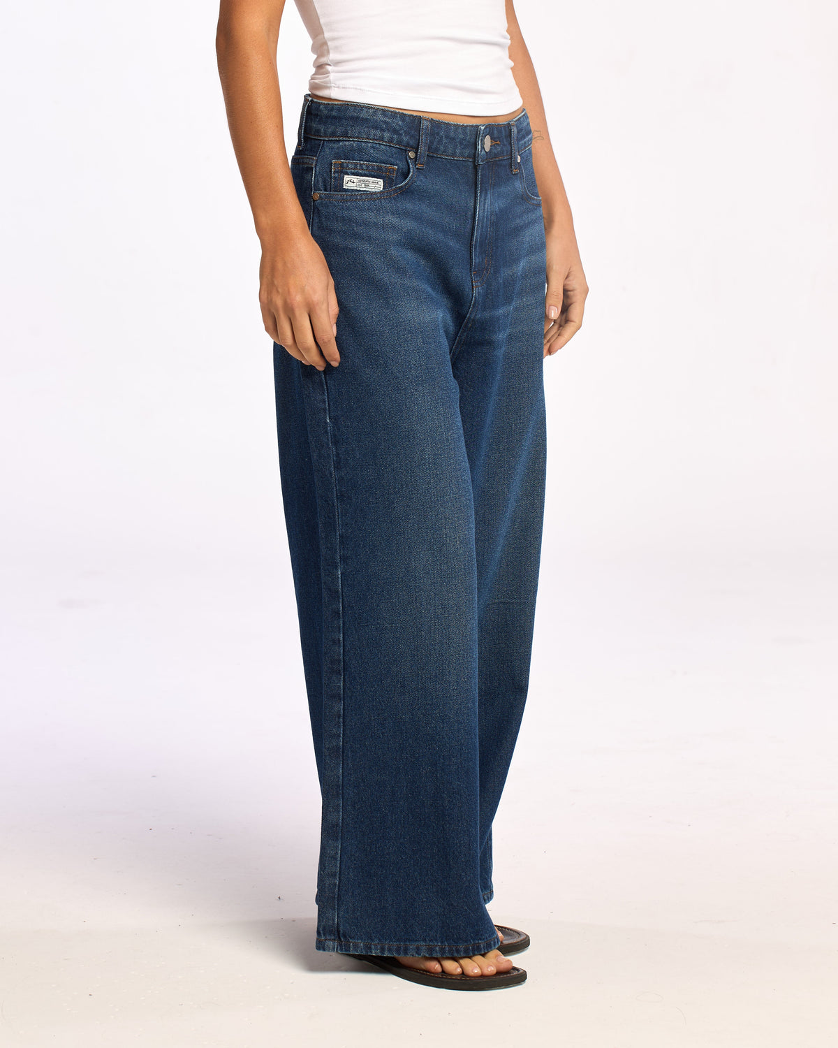 Jean New Wendy High Rise Deep Sea Blue