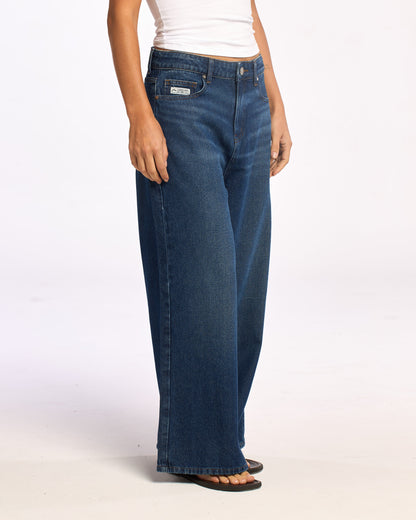 Jean New Wendy High Rise Deep Sea Blue