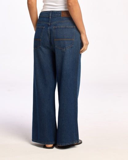 Jean New Wendy High Rise Deep Sea Blue