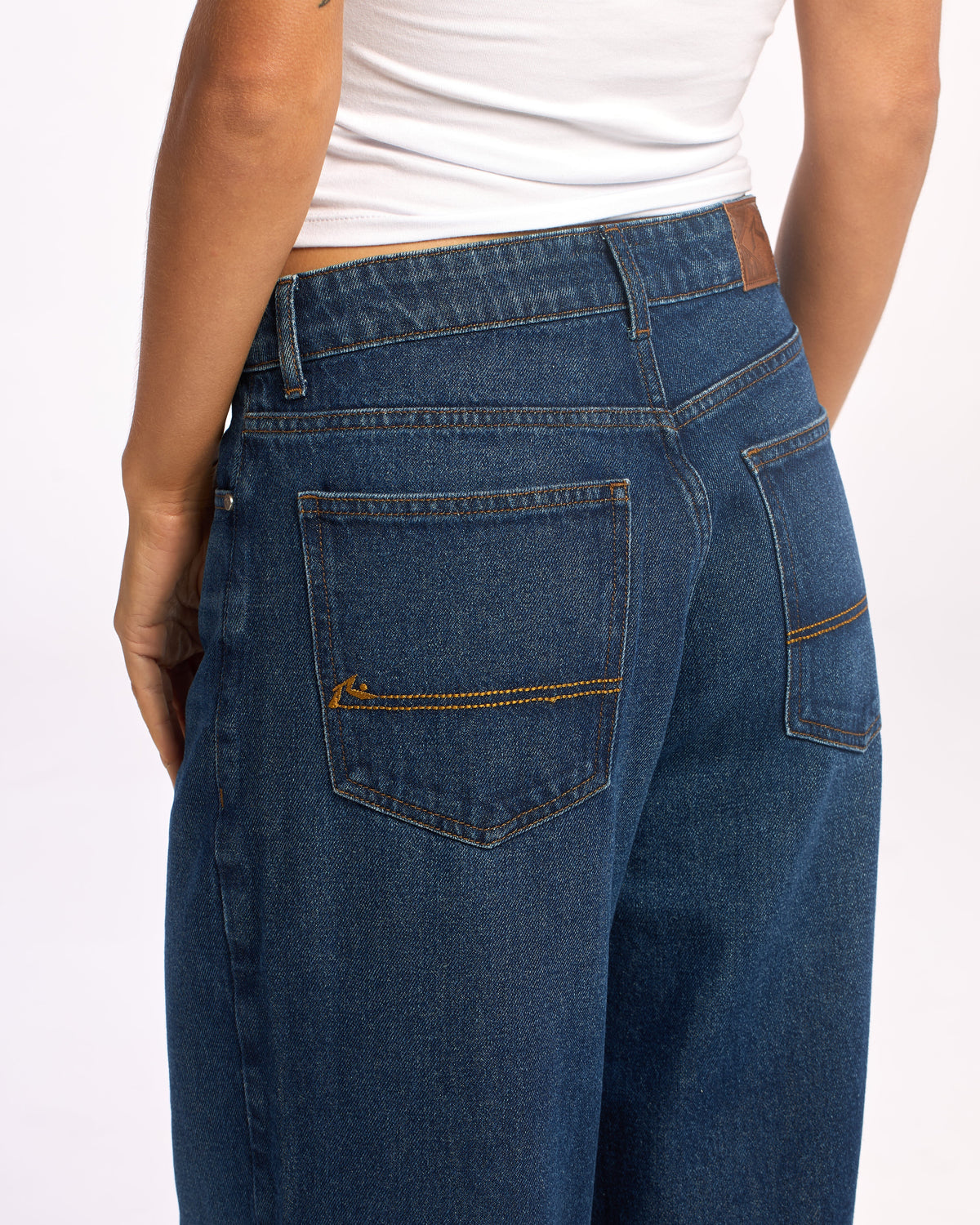 Jean New Wendy High Rise Deep Sea Blue
