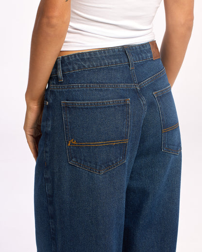 Jean New Wendy High Rise Deep Sea Blue