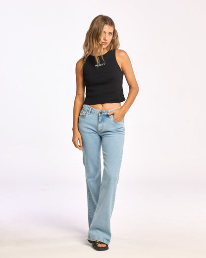 Jean Freida Flare Low Rise True Blue