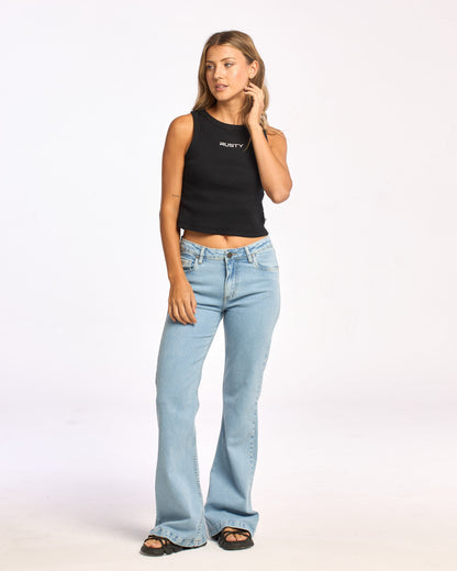 Jean Freida Flare Low Rise True Blue