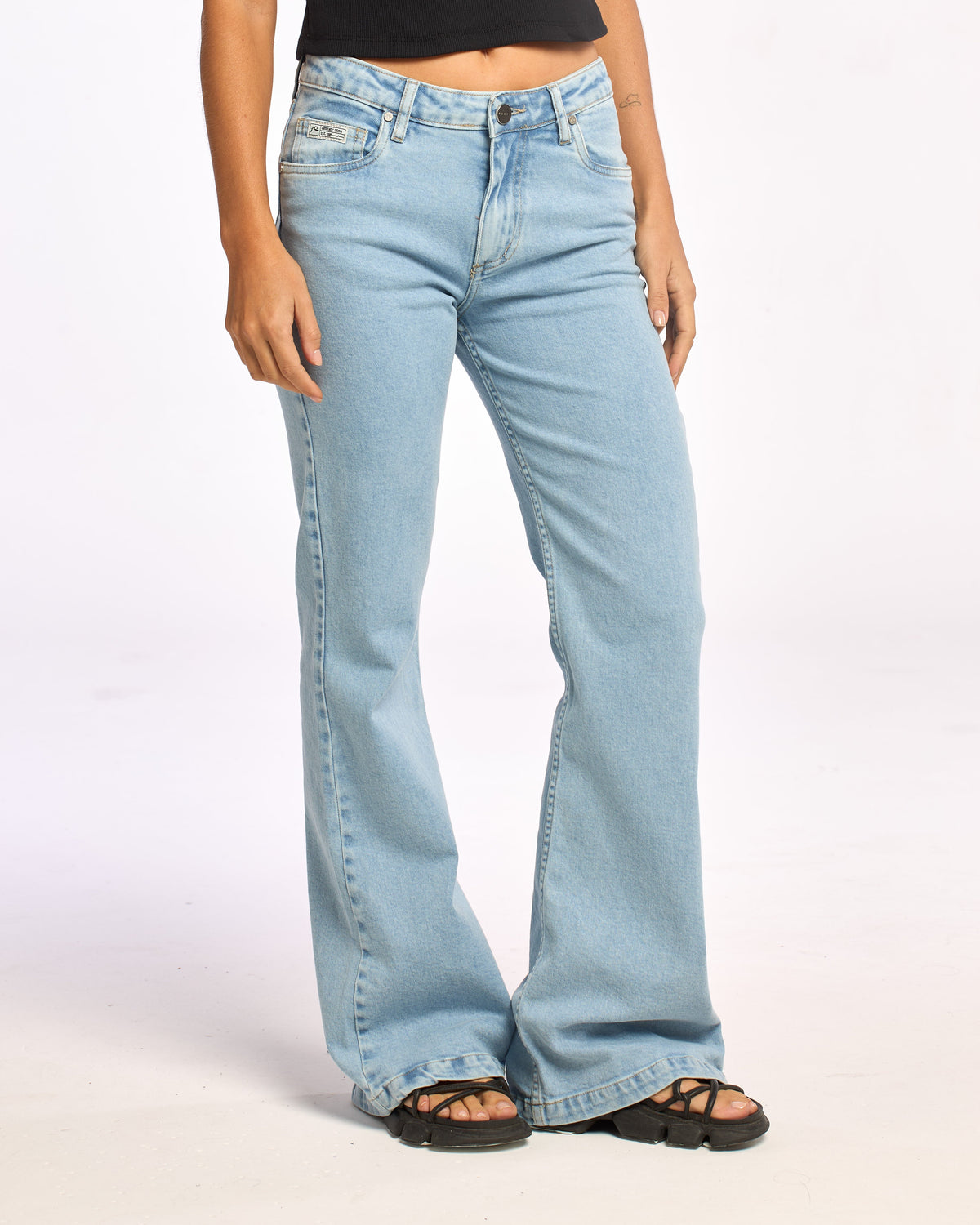 Jean Freida Flare Low Rise True Blue
