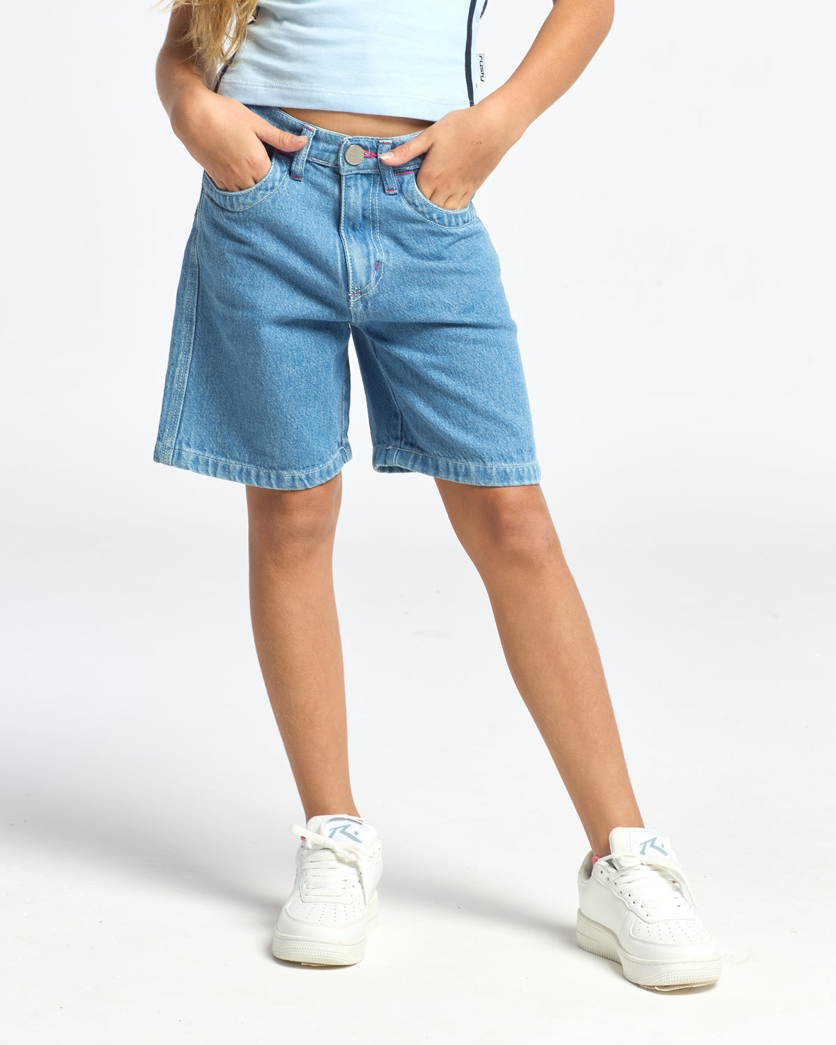 Short Urbano Flip Girl 2.0 Denim Jort Girls Blue