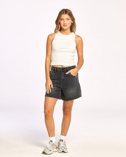 Bermuda Bronks Summer Denim Blasted Black