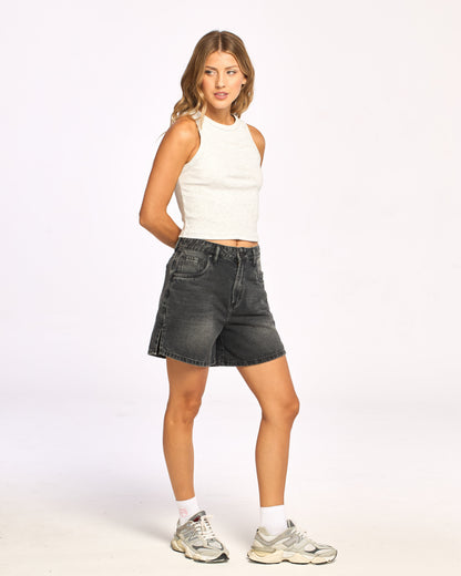 Bermuda Bronks Summer Denim Blasted Black