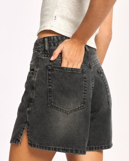 Bermuda Bronks Summer Denim Blasted Black