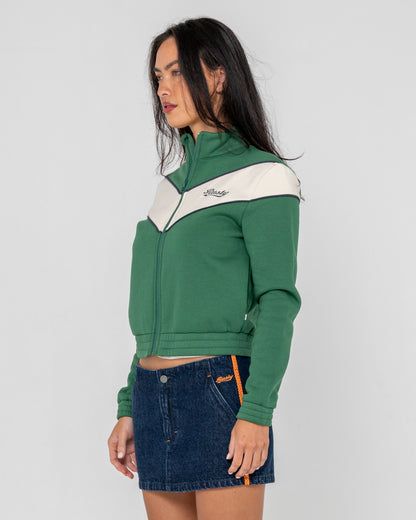 Canguro Fever Zip Through Fleece Green Bean